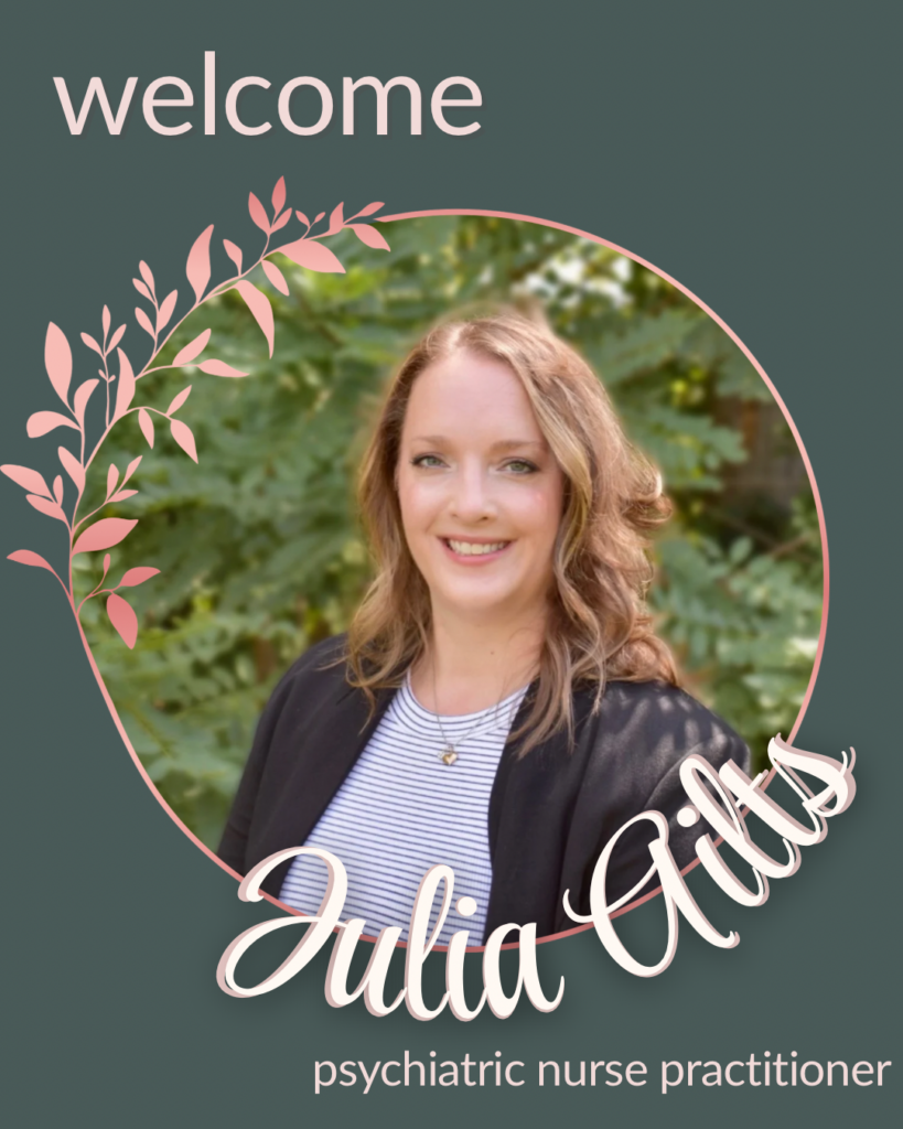 Welcome, Julia Ailts, our newest provider.